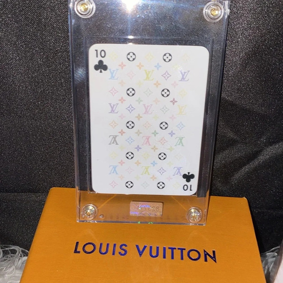 Louis Vuitton Murakami monogram playing card W/case - Picture 2 of 3
